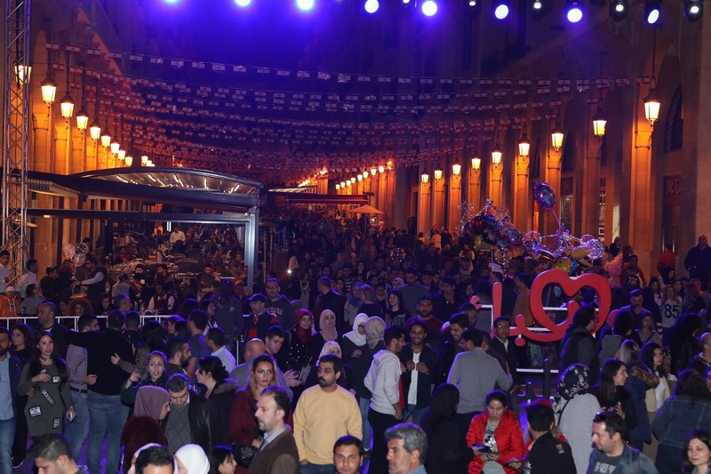 بحبك يا لبنان يؤكد إعادة الحياة إلى وسط بيروت