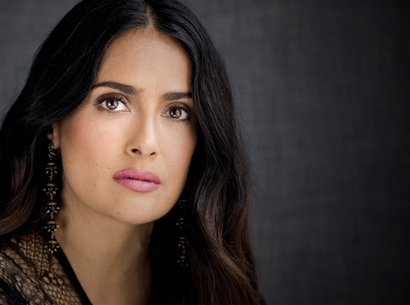 Salma Hayek posts steamy bikini pic while enjoying coffee in Greece