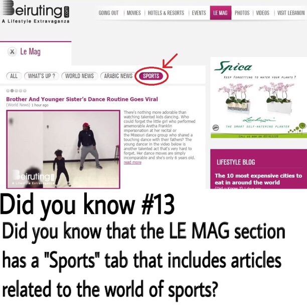 Things You Didn't Know about Beiruting.com