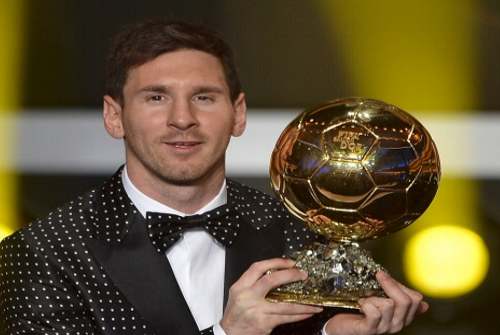 Lionel Messi wins Ballon D'or