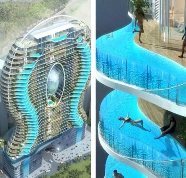 Zwembalkons in Mumbai