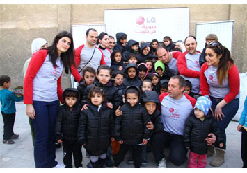 LG Electronics Launches New Initiatives to Help Syrian Families Affected by Harsh Living Conditions