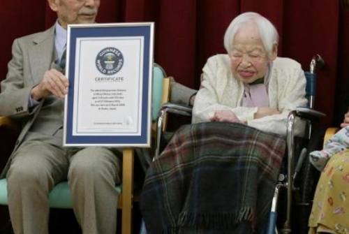 Misao Okawa Worlds Oldest Woman