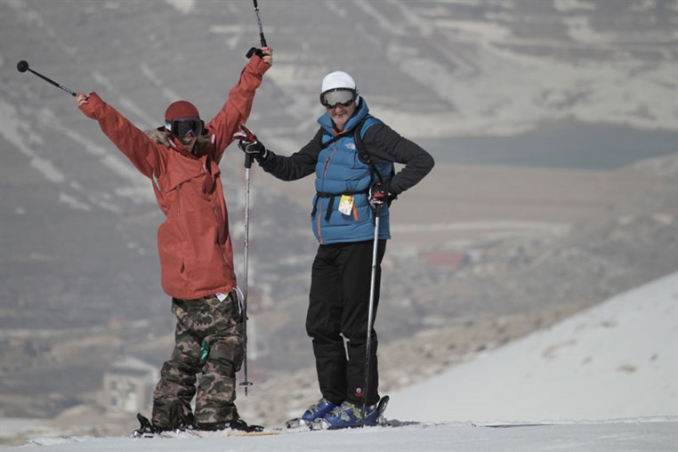 Dania Assaly Canadian world class ski champ discovering her Lebanese roots.