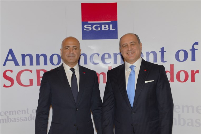 Marcel Ghanem nominated ambassador of SGBL on the occasion of the banks 60th anniversary