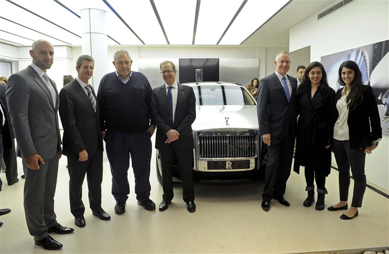 Rolls Royce Motor Cars Celebrates Launch in Beirut