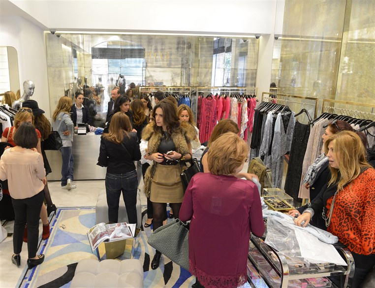 Aishti hosts a lunch to unveil Puccis latest spring summer 2013 collection