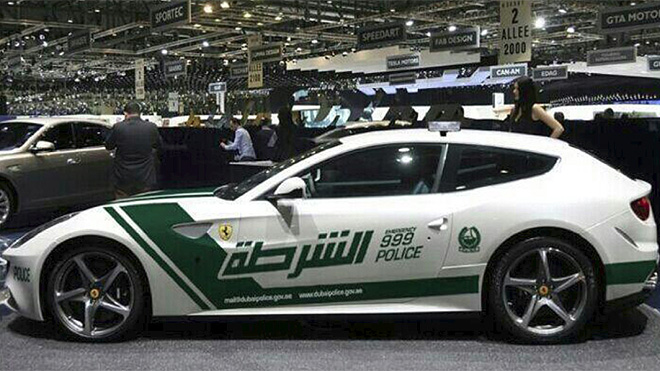 New Ferrari for Dubai cops
