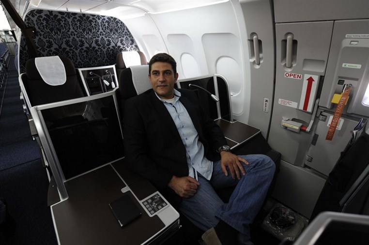 British Airways newly refurnished A321 aircraft touch down in Lebanon