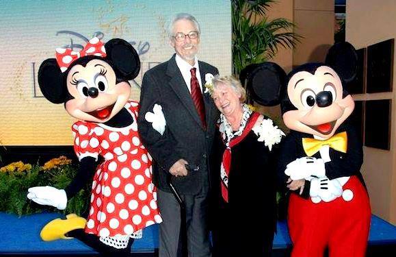 Mickey and Minnie Mouse