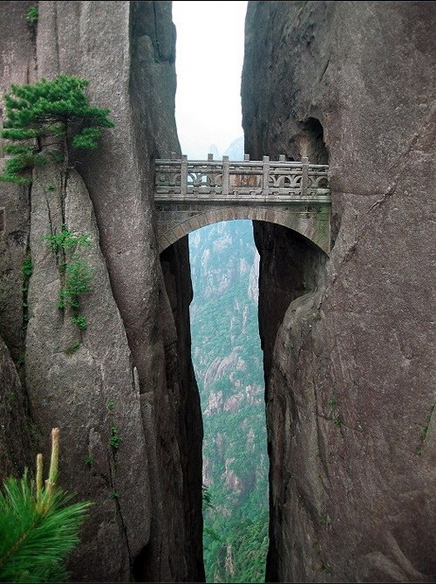 Bridge of the Immortals, Yellow Mountain, China