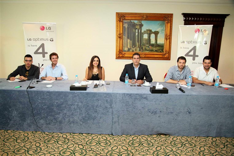 LGs Optimus G Smartphone a subject of interactive discussion between Lebanese media