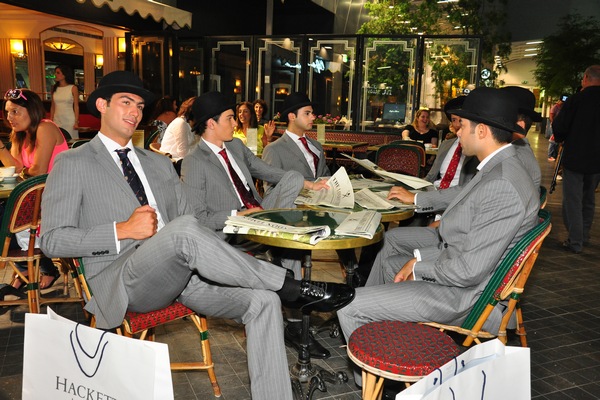 The Hackett Gents Descend on ABC Dbayeh