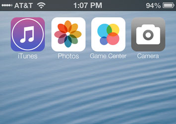 This is what Apples iOS7 design looks like