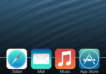 This is what Apples iOS7 design looks like
