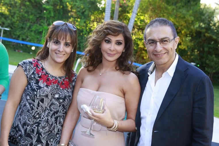 Marks & Spencer holds a reception and a fashion show at the British Ambassadors residence in Beirut