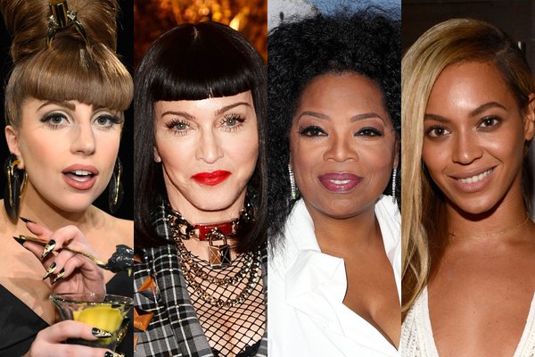 Women Lead List of Most Powerful Celebrities