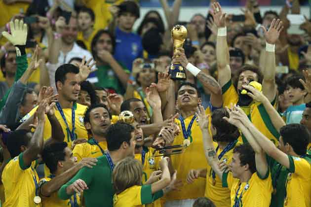 Brazil win confederation cup