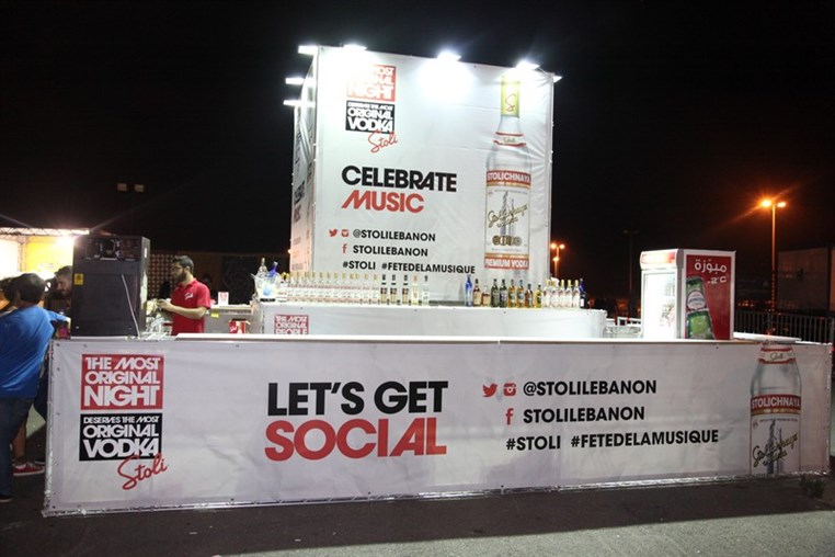 Stolichnaya celebrates music in the heart of Beirut