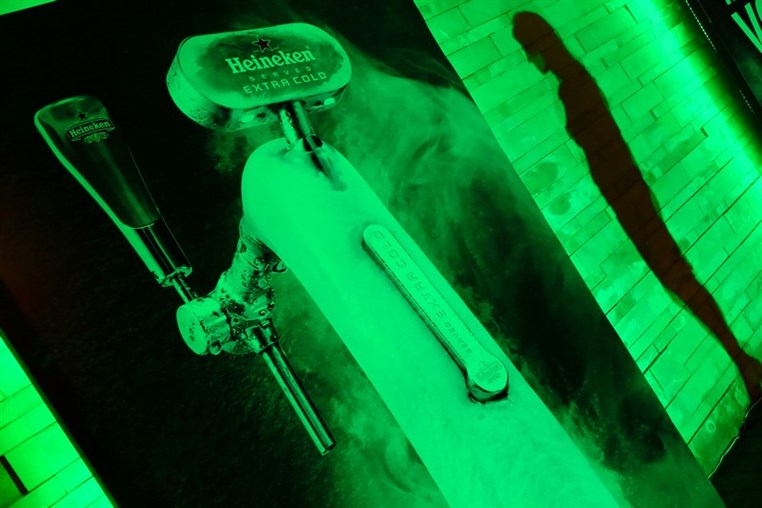 Launching of Heineken Fountain