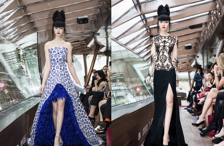 Robert Abi Nader presents his enchanting collection for Fall-Winter 2013-2014 in Paris
