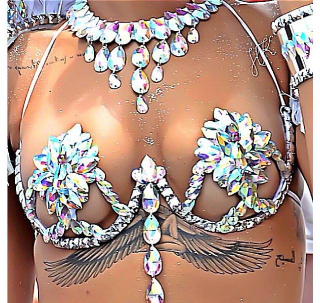 Rihanna at Barbados Carnival 