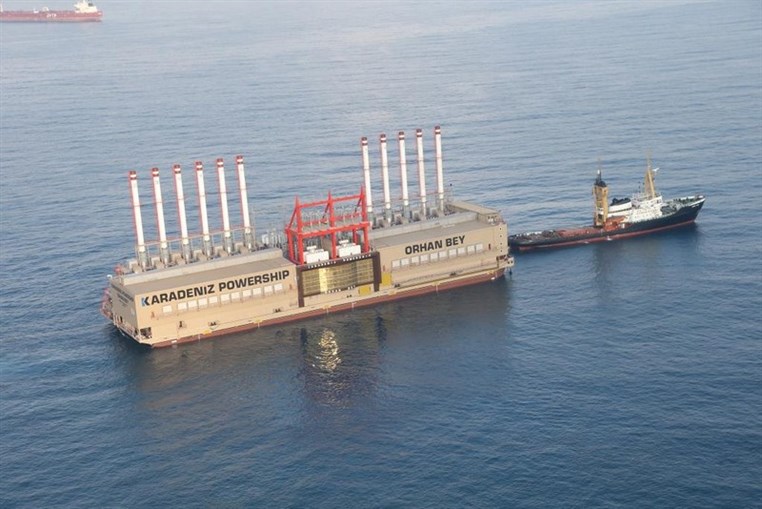 Second Powership arrives to Lebanon