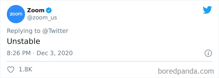 In Pictures: The best company replies to Twitter's describe 2020 in one word challenge