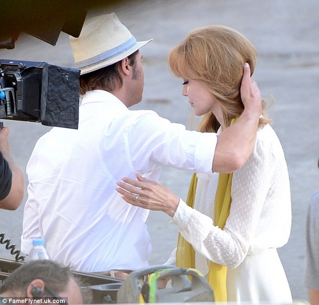 Angelina Jolie goes blonde on set of By The Sea in Malta 