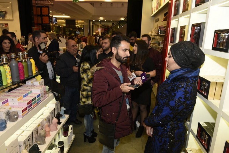 Virgin Megastore celebrates the debut of The Voice Perfume in Lebanon