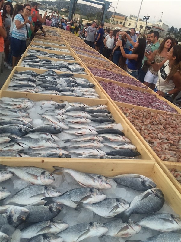 Batroun in Guinness World Records for biggest sea food display