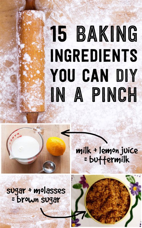 15 Baking Staples You Can Replace In A Pinch
