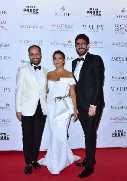 Azzi & Osta Dress Eva Longoria at Global Gift Gala in Cannes!