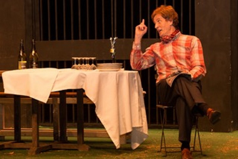 Nathalie Baye and Carmen Chahine Debbane in Brussels  for a theatre evening organized by CLES