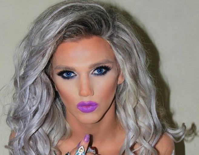 Male Makeup Artist Transforms a young man Into Maya Diab