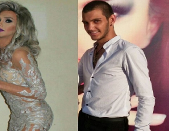 Male Makeup Artist Transforms a young man Into Maya Diab
