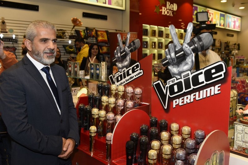 Virgin Megastore celebrates the debut of The Voice Perfume in Lebanon