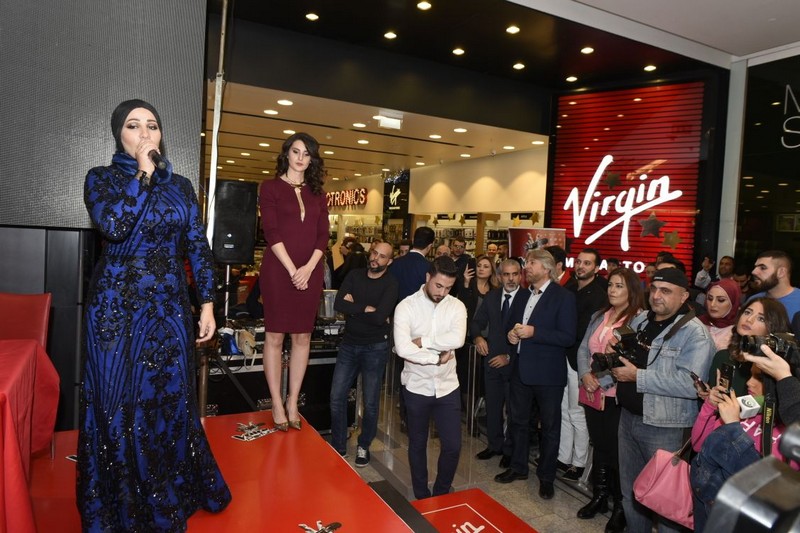 Virgin Megastore celebrates the debut of The Voice Perfume in Lebanon
