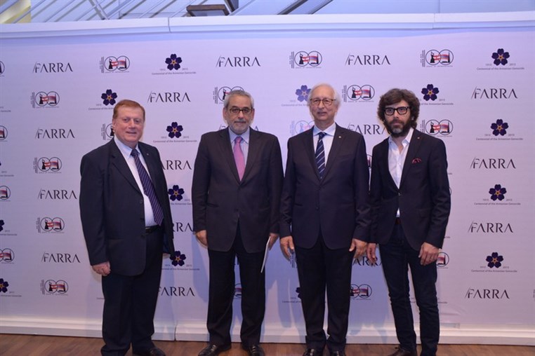 Twenty four artists, painters, sculptors and photographers stood together for the centenary of the Armenian Genocide.