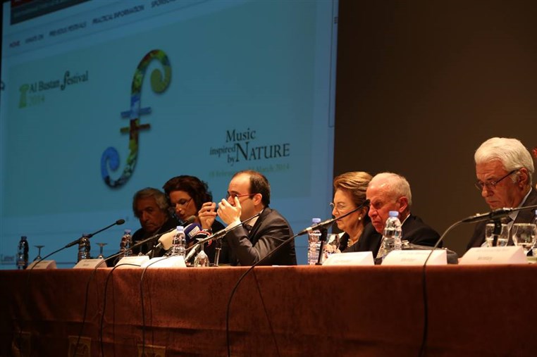 Al Bustan Festival 2014  Press Conference 