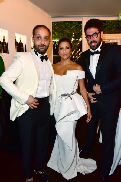 Azzi & Osta Dress Eva Longoria at Global Gift Gala in Cannes!
