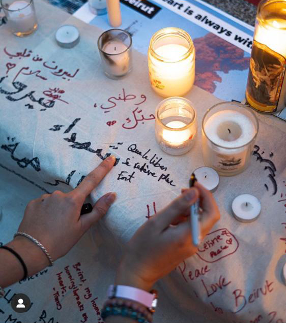 In pictures The world showing support to Lebanon