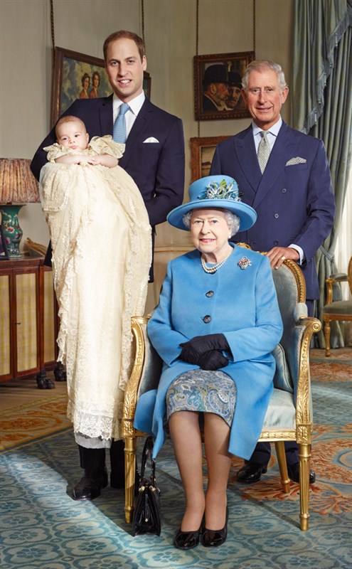 Prince Georges Christening 