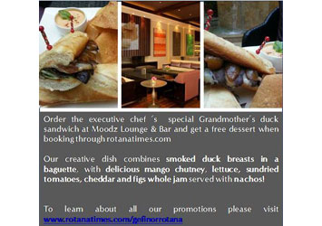 My Grandmother s duck sandwich at Gefinor Rotana