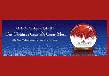 Fleur De Lys Your Coup De Coeur Christmas Caterer