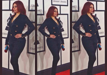 Haifa Wehbe at Grammy Awards 2014