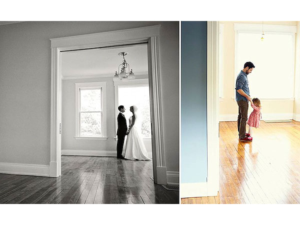 Father and Daughter Recreate Old Photos to Say Goodbye to Late Wife and Mother