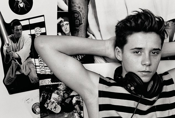 Brooklyn Beckham Makes Modeling Debut 