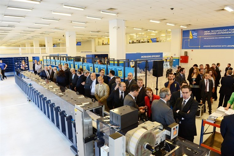 Leading in innovation LibanPost Launches the New Automated Mail Sorting Center