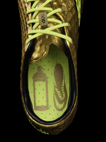 Neymar Jr. and Nike Introduce Gold Hypervenom Special Edition